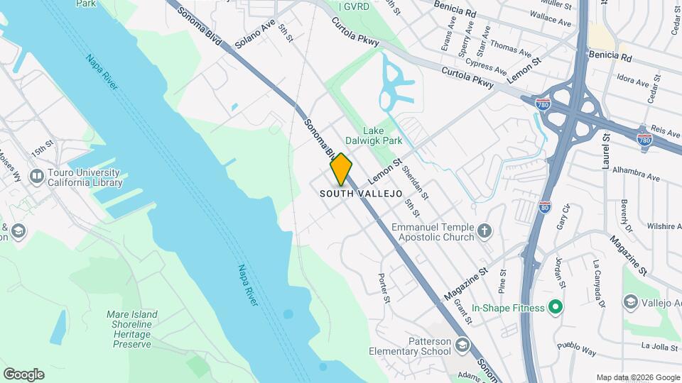 544 Porter St Mapa y Detalles de la Ubicación