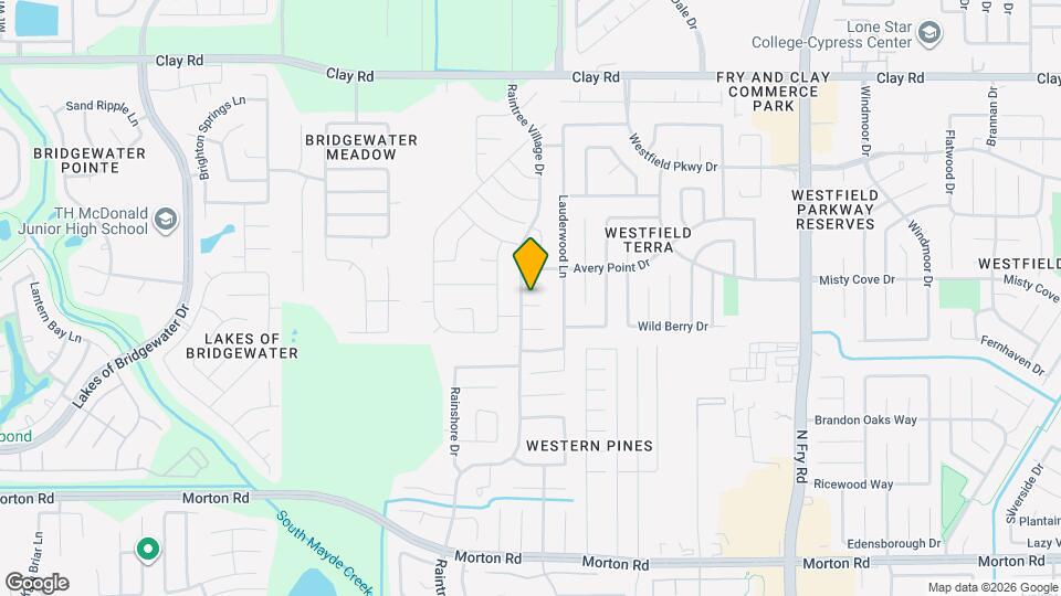 20622 Wood Rain Ct Map and Location Details