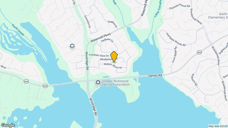 2912 Tidal Dr Map and Location Details