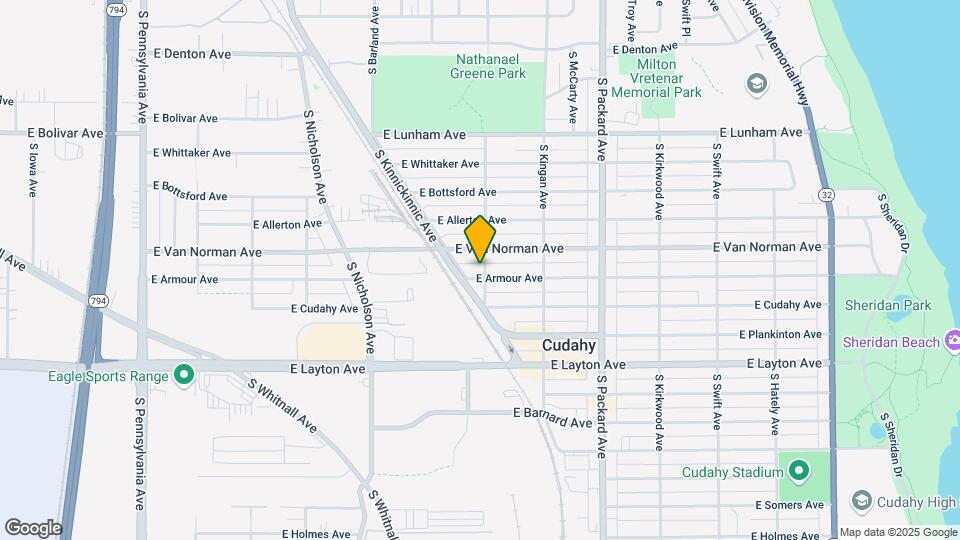 4525 S Lipton Ave Map and Location Details
