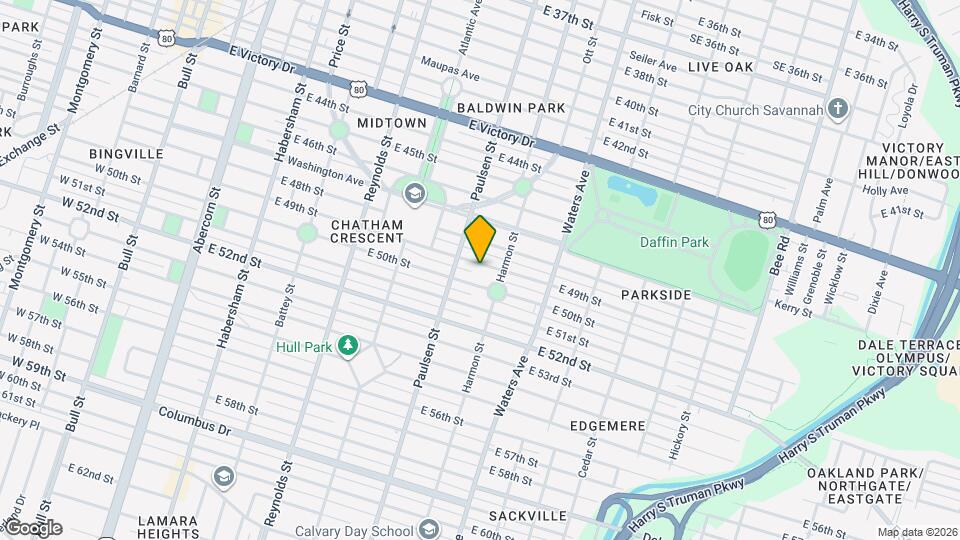 617 E 49th St Map and Location Details