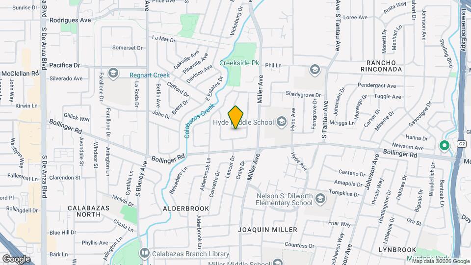 6386 Blackwood Dr Map and Location Details