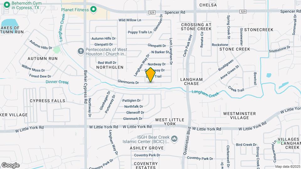 17435 Glenmorris Dr Map and Location Details