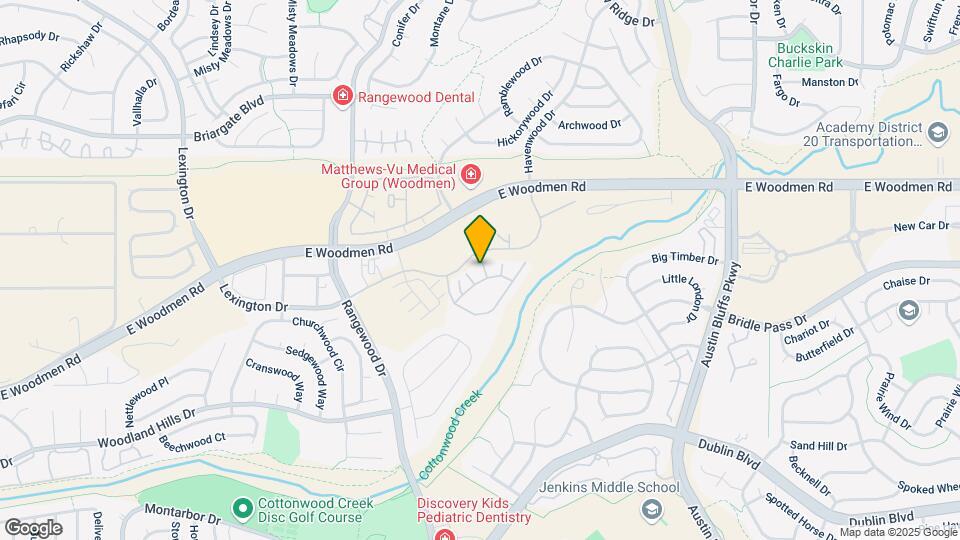 7252 Cedarbrook Ln Map and Location Details