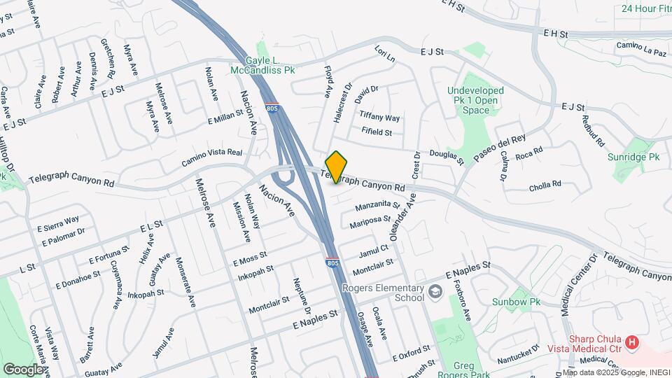 524 Telegraph Canyon Rd, Unit G Map and Location Details
