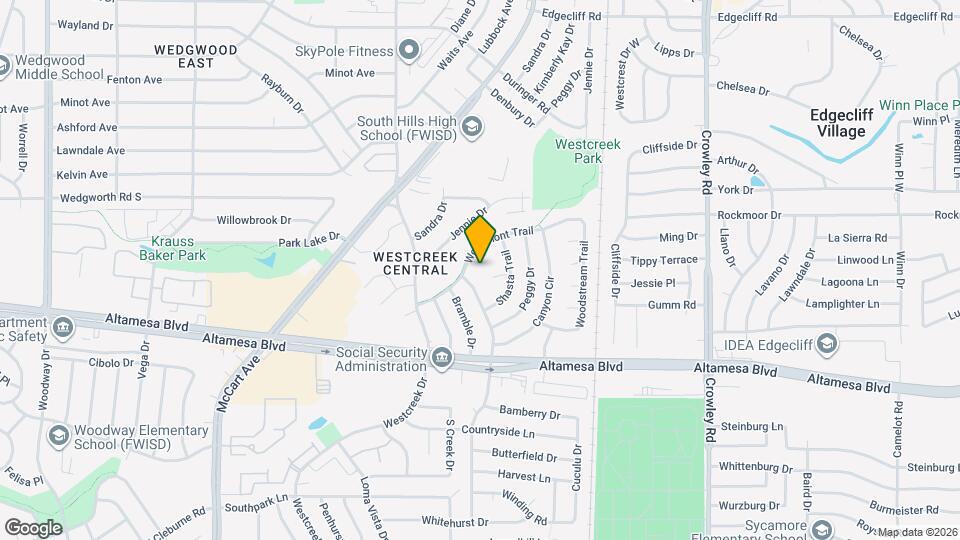 6308 Woodmont Ct Map and Location Details
