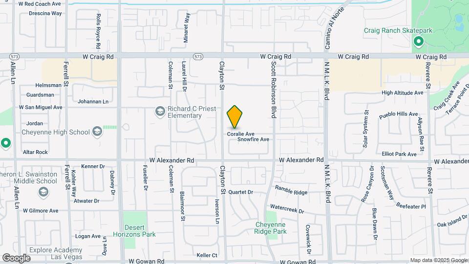 4104 Agama St Map and Location Details
