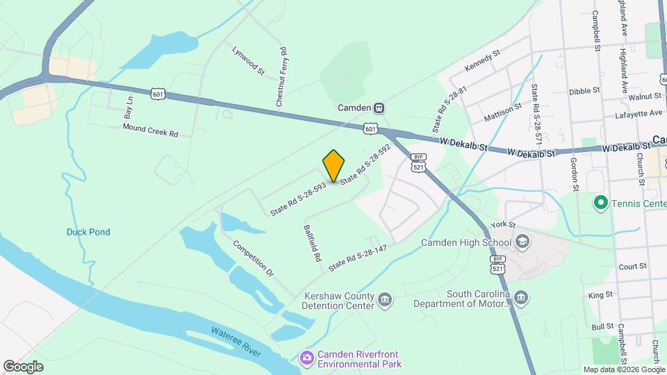948 Wateree Blvd Map and Location Details