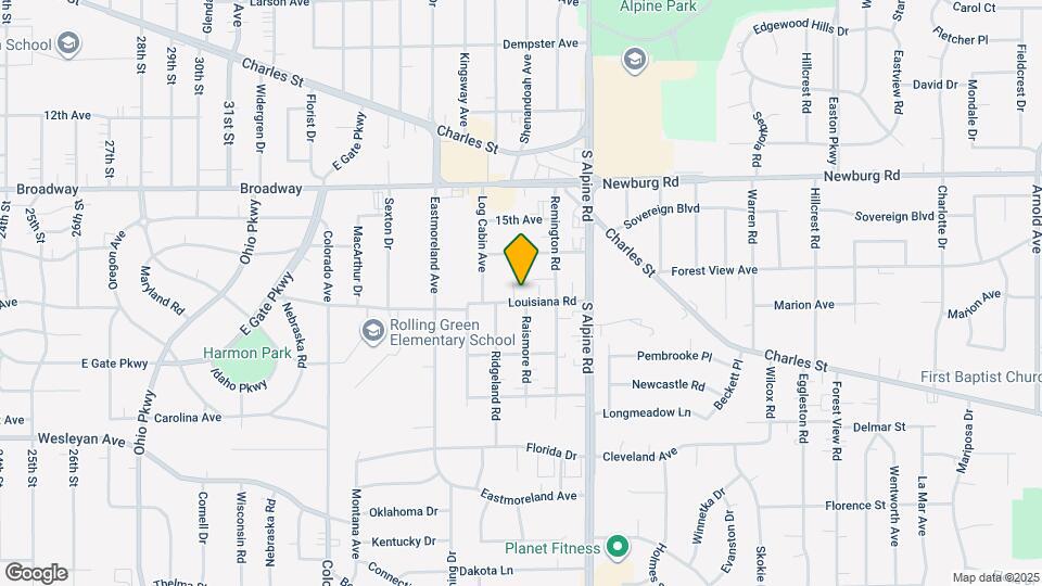 1722 Nixon Ct Map and Location Details