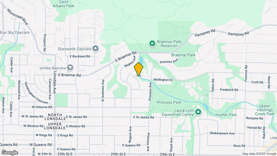 3690 Rutherford Crescent Map and Location Details