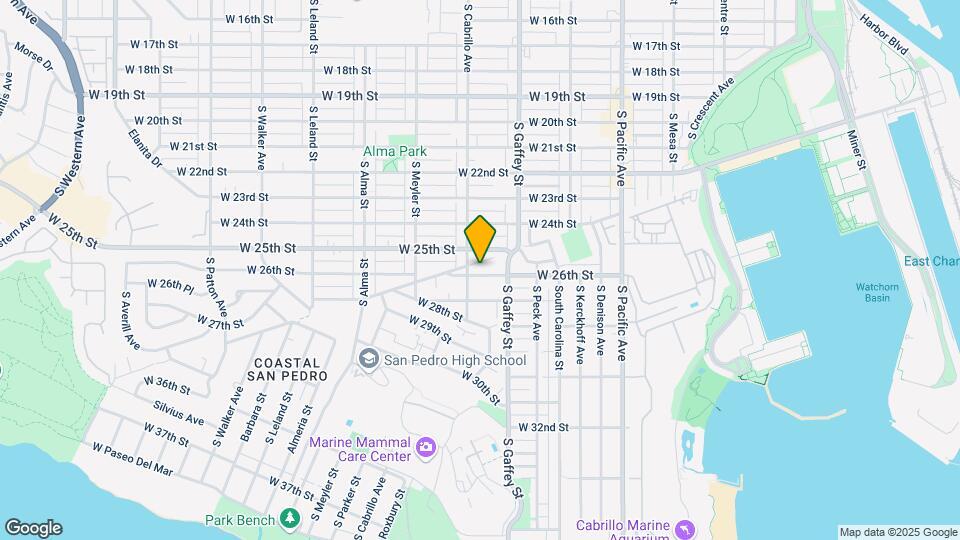 786 W 26th St Map and Location Details