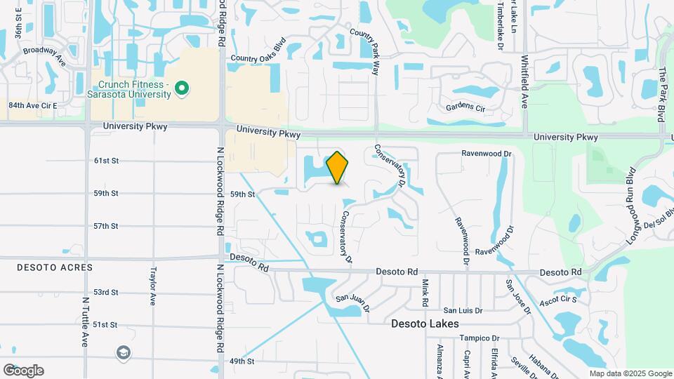 3671 Parkridge Cir Map and Location Details