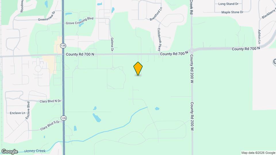 1365 W Stones Crossing Rd Map and Location Details