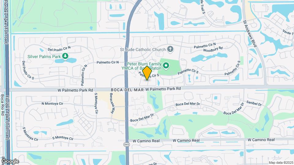 6796 Palmetto Cir N Map and Location Details