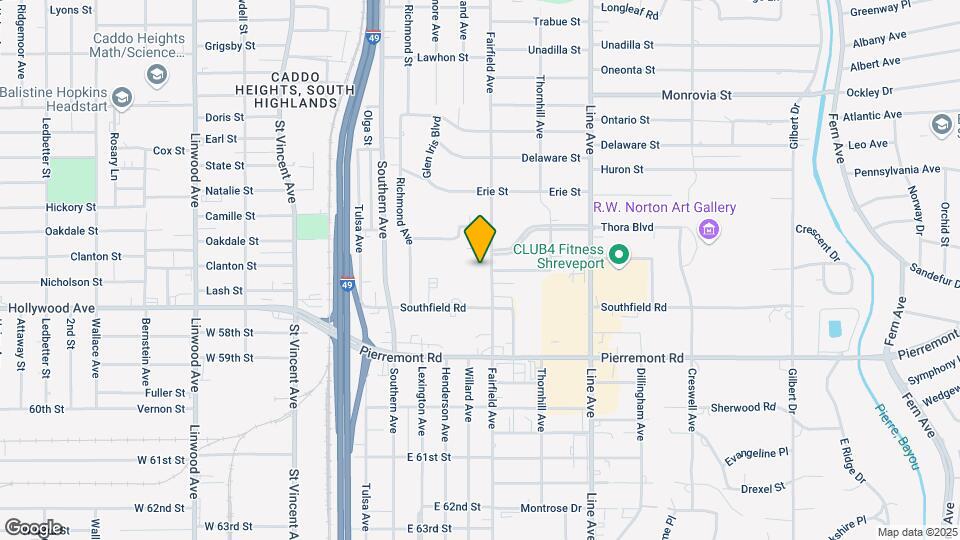 3820 Fairfield Ave Map and Location Details