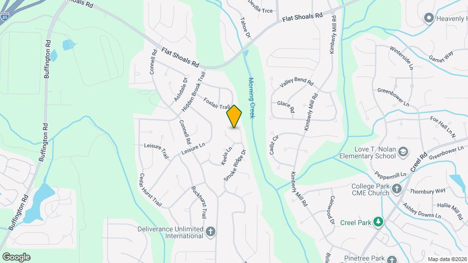 6575 Smoke Ridge Dr Map and Location Details