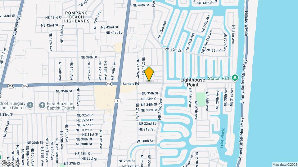2201 NE 36th St Map and Location Details