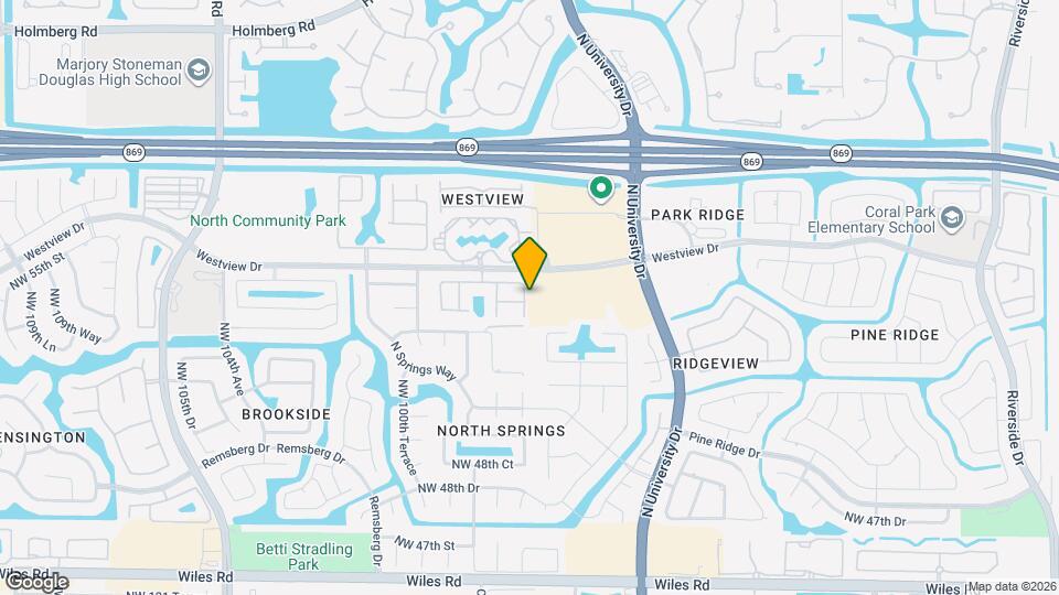5309 NW 98th Terrace Map and Location Details