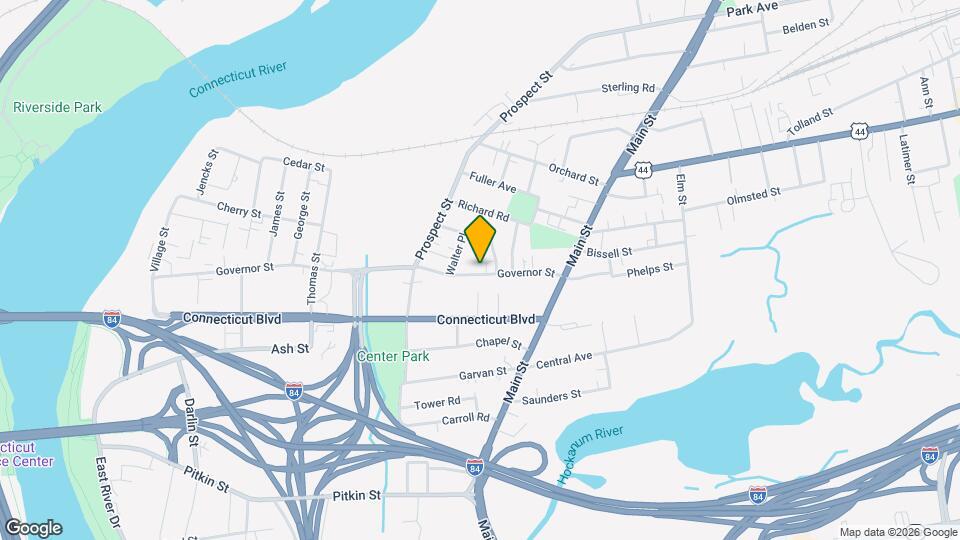74 Governor St, Unit 2S Map and Location Details