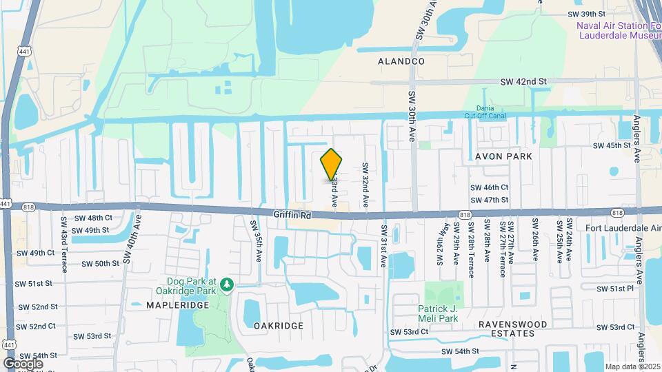 4655-4665 SW 33rd Ave Mapa y Detalles de la Ubicación