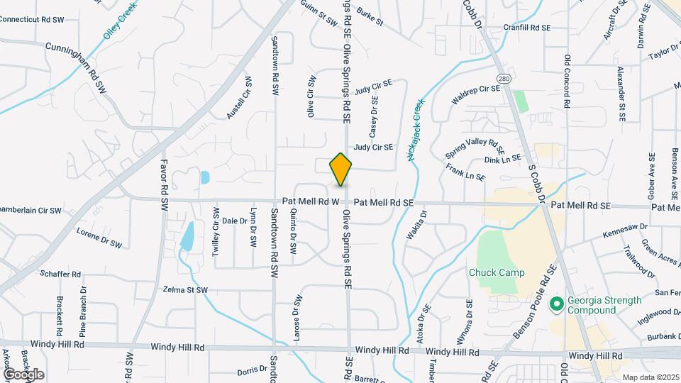 2078 Olive Springs Rd SE Map and Location Details