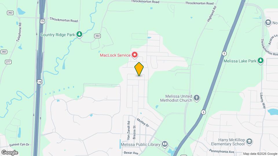 1205 Parker Dr Map and Location Details