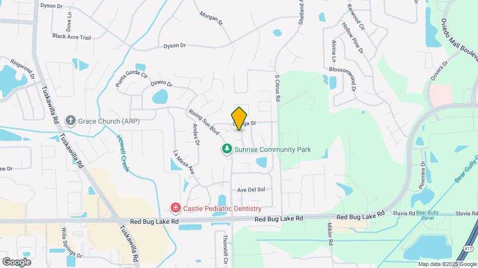 1108 Santa Cruz Way Mapa y Detalles de la Ubicación