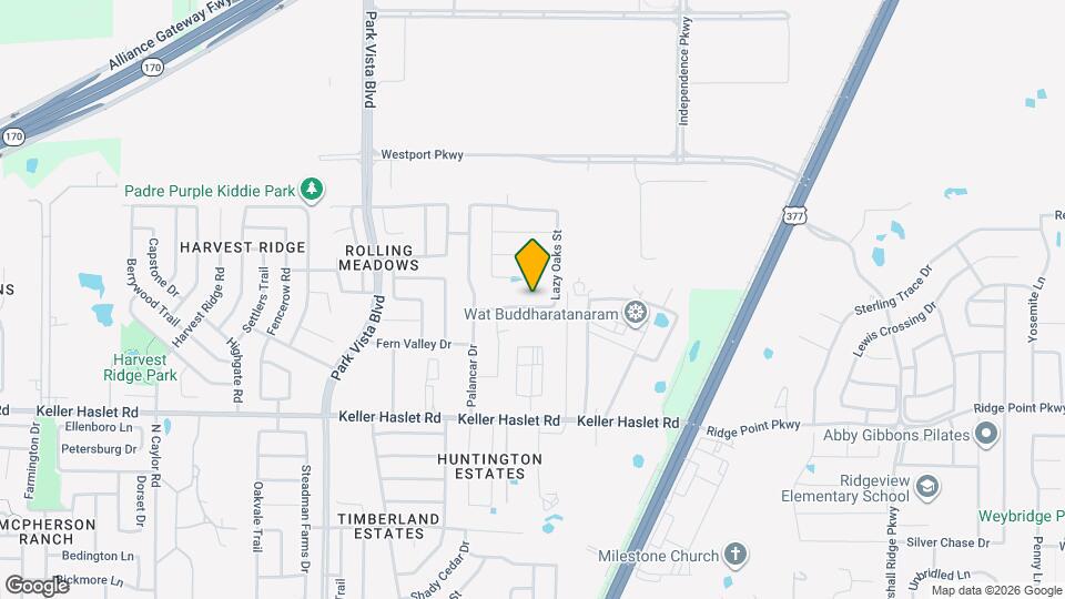 4721 Lazy Oaks St Map and Location Details