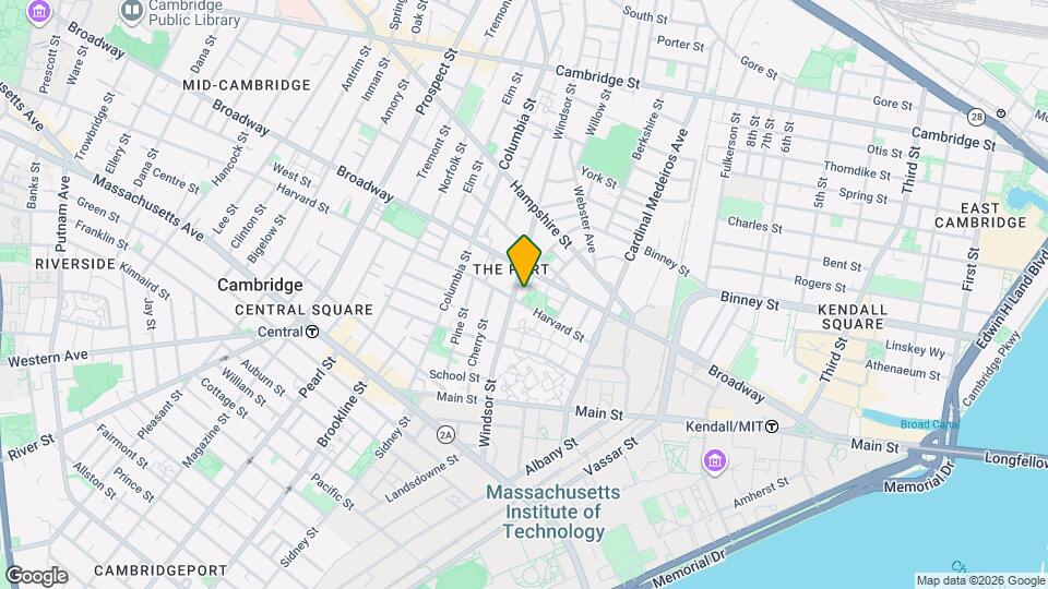 208 Windsor St Mapa y Detalles de la Ubicación