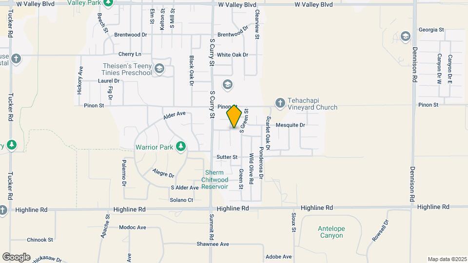 1272 El Rancho Dr Map and Location Details
