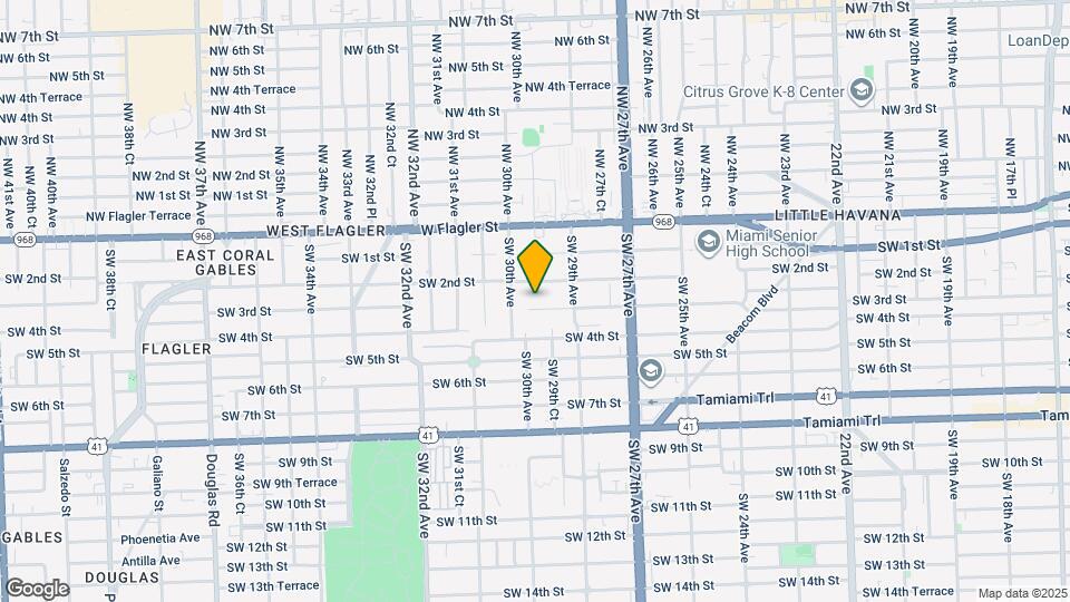 2985 SW 3rd St Map and Location Details