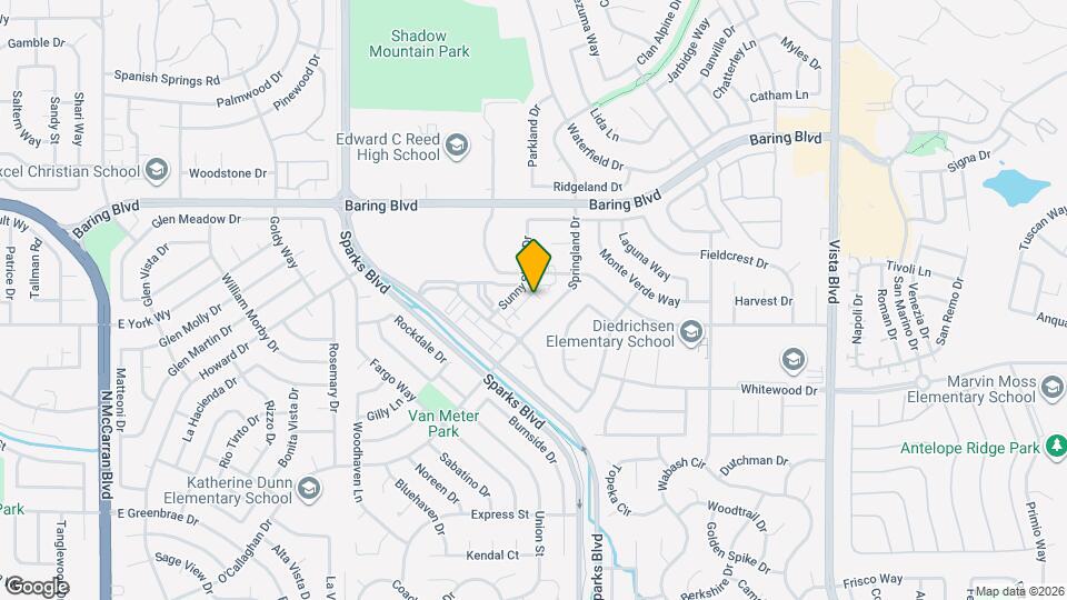 2586 Sunny Slope Dr, Unit W824 Map and Location Details