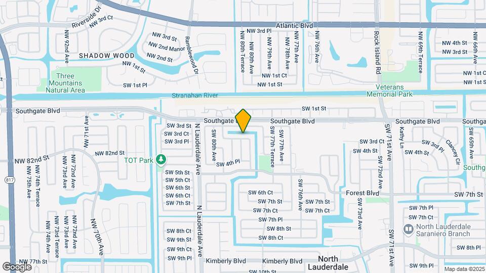 7871 SW 3rd Ct Mapa y Detalles de la Ubicación