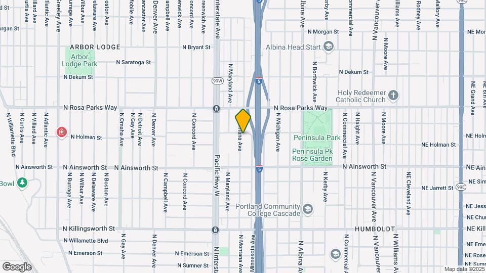6290 N Montana Ave Map and Location Details