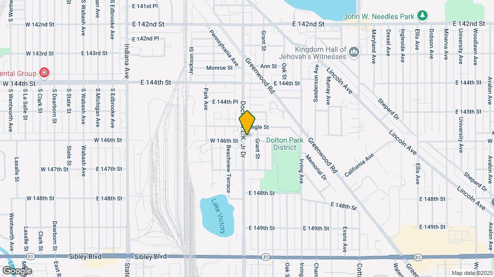 14547 Chicago Road Map and Location Details