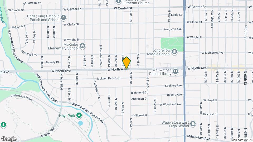 8323 W North Ave, Unit 4 Map and Location Details