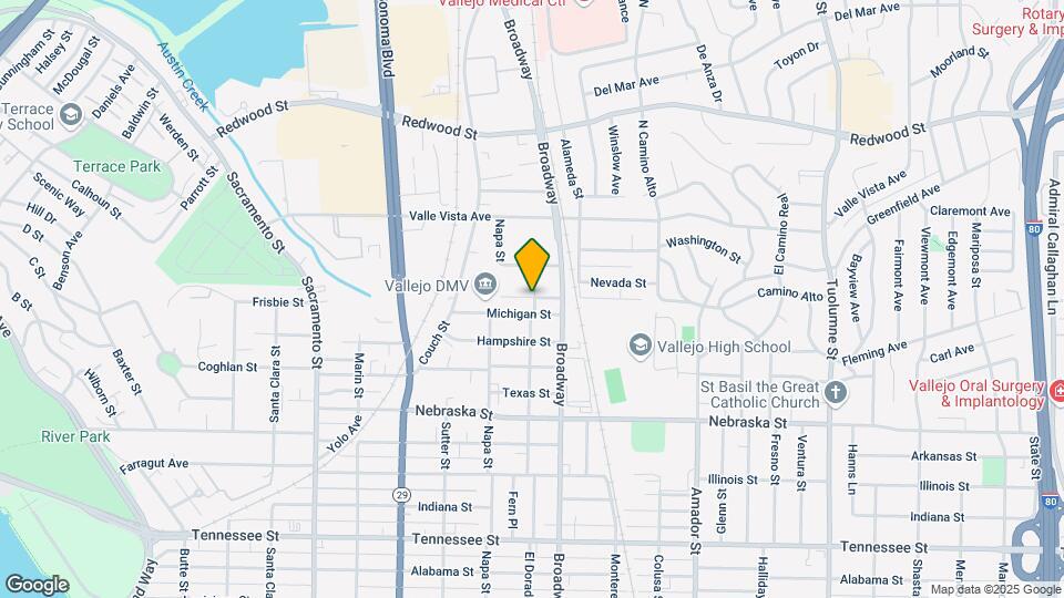 2305 Eldorado St Map and Location Details