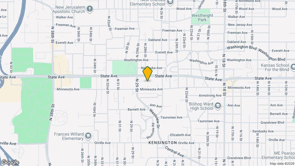 2729 Calumet St Map and Location Details