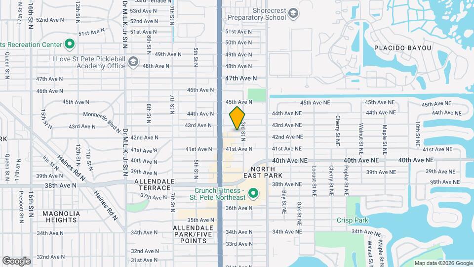 325 42nd Ave N Map and Location Details