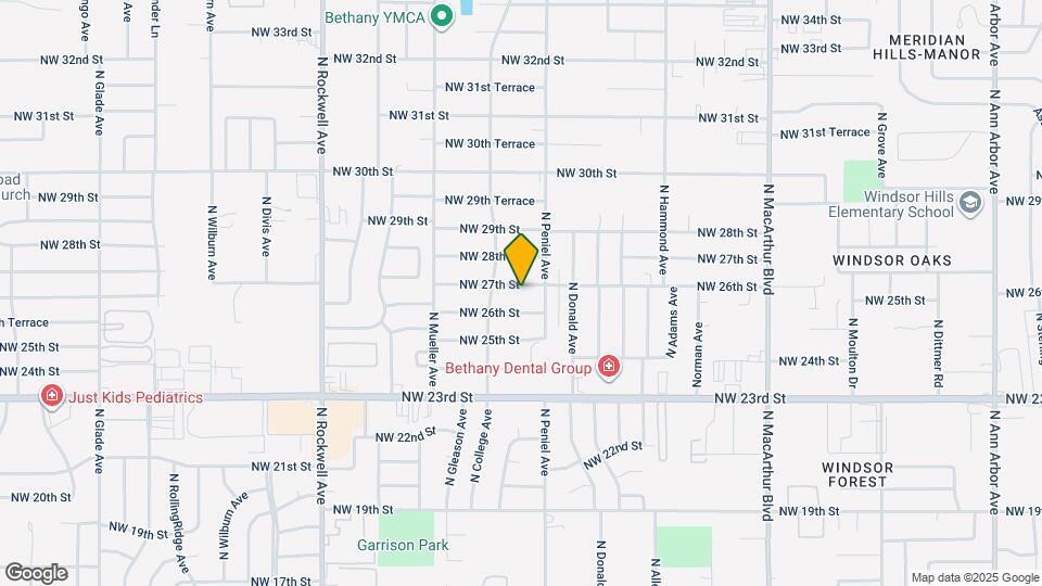 6608 NW 27th St Mapa y Detalles de la Ubicación