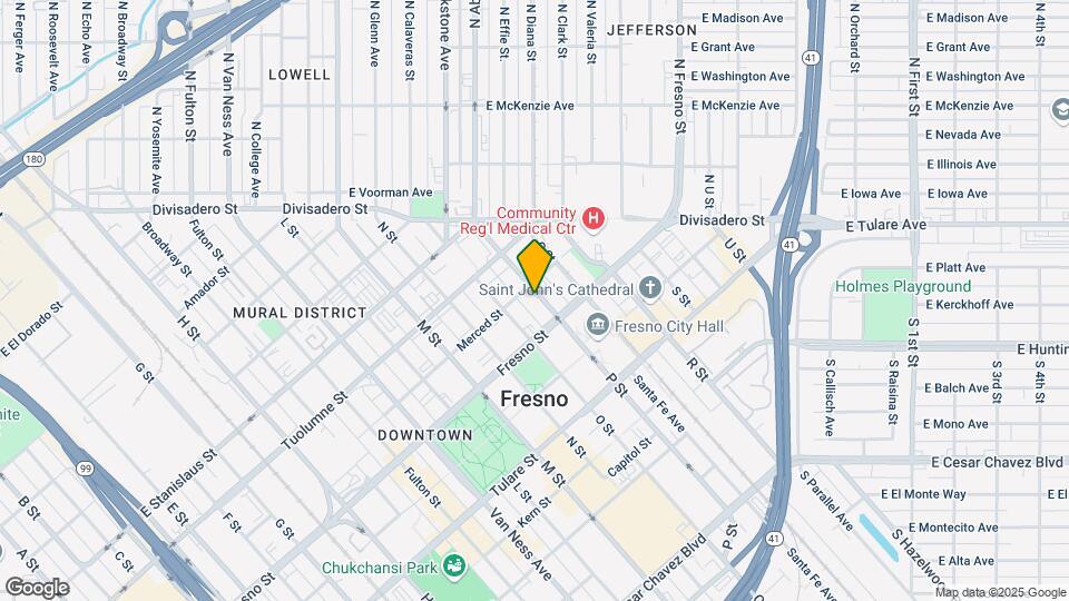 1249 P St Map and Location Details