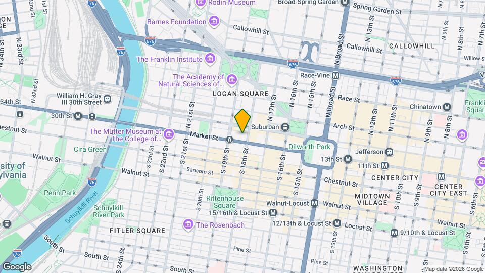 1801 Market St Map and Location Details