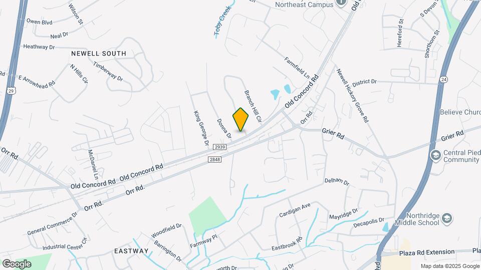 6929 Old Concord Rd Map and Location Details