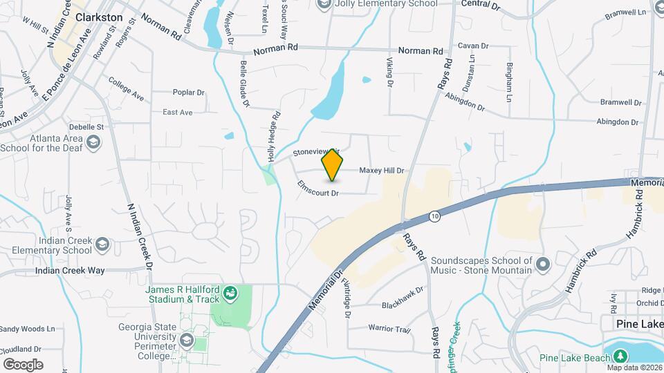 4016 Elmscourt Dr Map and Location Details