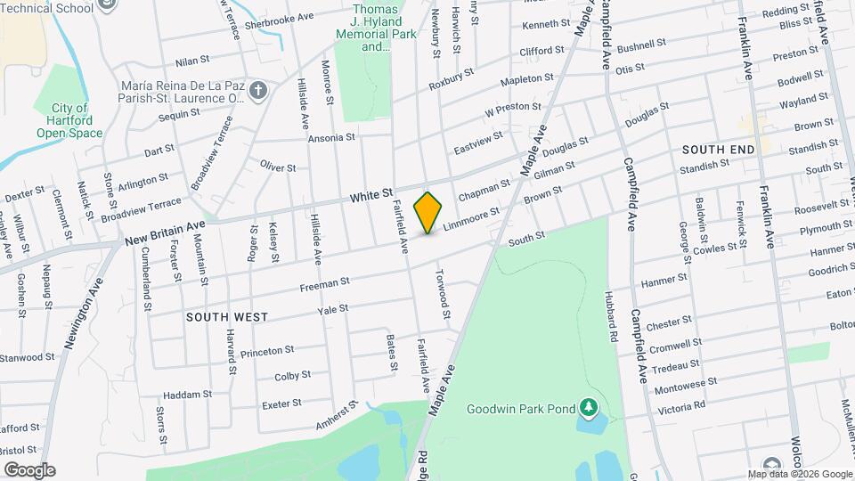 89 Linnmoore St, Unit 3rd fl. Map and Location Details