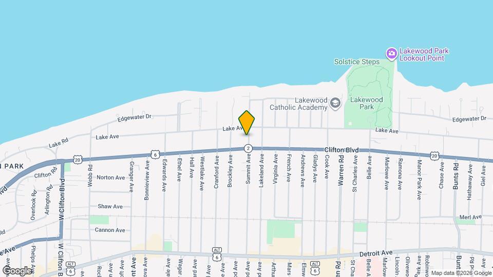 1124 Summit Ave, Unit 2 Beds, 1 Bath House - 1st Floor Double Map and Location Details