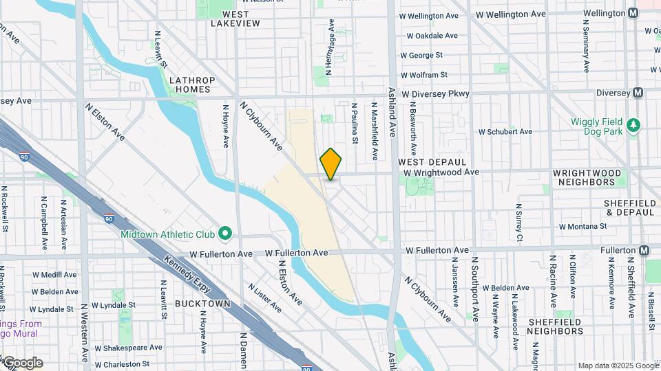 1781 W Altgeld St Map and Location Details