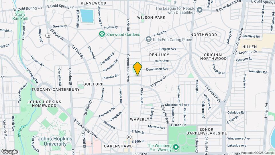 525 Wyanoke Ave Mapa y Detalles de la Ubicación
