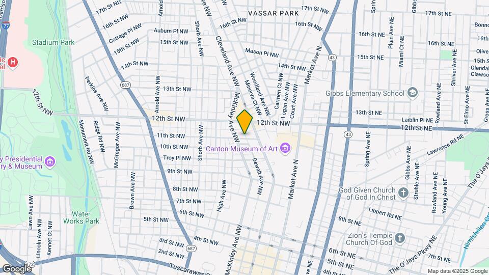 503 11th St NW Map and Location Details