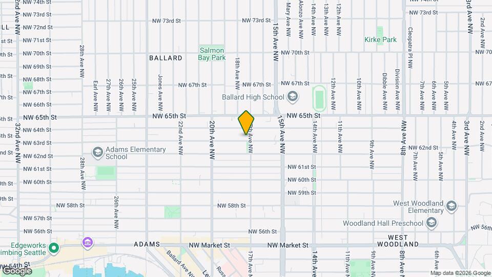 1708 NW 63rd St Map and Location Details